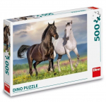 Pusle Dino Horses in Love, 33 cm x 47 cm, 500 tk, mitmev&auml;rviline