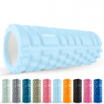Massaažirull, jooga jaoks Tunturi Yoga Grid Foam Roller 14TUSYO085, 33 cm, 0.85 kg, helesinine v.