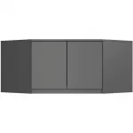 Riidekapp Akord S100, hall v., 50 cm x 100 cm x 55 cm