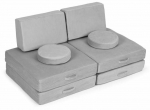 Mooduldiivan EcoToys, hall v., 56 x 51 cm x 25 cm