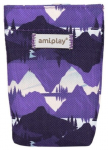 Alus koera v&auml;ljaheitekottide jaoks Amiplay, 6 cm x 2 cm violetne