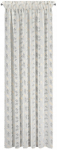 P&auml;evakardin Miriam, kuldne/valge/hall, 140 cm x 270 cm