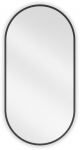 Peegel Mexen Loft, rippuv, 40 cm x 80 cm, must v.