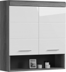 Seina vannitoakapp MC Akcent Scout X06B2723, valge v./hall v., 24 cm x 74 cm x 79 cm