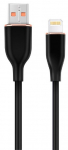 Juhe Gembird Premium silicon USB Type-A Male, Lightning Male, 1.5 m, must v.