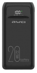 Akupank Awei P169K, 20000 mAh, 18 - 22.5 W, must v.