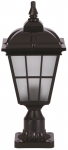 Vabalt seisev v&auml;lisvalgusti Opviq BSU-68183-BSY-K, 60W, E27, IP65, must v., 20 cm x 45 cm