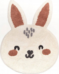 Vaip sise TODAY Funny Bunny, pruun v./pruunikas v., 60 cm x 50 cm