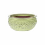 Lillepott Domoletti GG.6689.032 CL.GI.411, keraamiline/savi, &Oslash; 32 cm, roheline v.