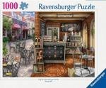 Pusle Ravensburger Quaint Cafe, 50 cm x 70 cm, 1000 tk, mitmev&auml;rviline