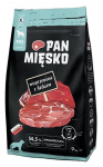 Kuiv koeratoit Pan Miesko XL, sealiha/metssealiha, 9 kg