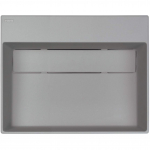 Vannitoa kraanikauss Deante Correo, graniit, 50 cm x 40 cm x 13 cm, hall v.