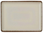 Taldrik prae Was Smilla, 20 cm x 27 cm, pruunikas v.