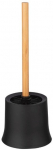WC hari Wenko Bamboo, pruun v./must v., 14.5 cm x 37 cm x 14.5 cm