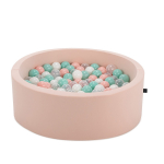Pallimeri Kalune Design Bubble Pops, ⌀ 85 cm, 200 tk, valge v. m&uuml;nt (mint) v.