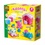 Modelino komplekt t&ouml;&ouml;riistadega SES Creative Kittens