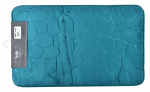 Vannitoa p&otilde;randamatt Bathlab, sinine v., 80 cm x 50 cm