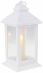 Dekoratsioon, sisseehitatud led valgustusega ''Latern'' LED-valgustusega, 17 cm, 8 cm, valge v.