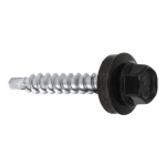 Isekeermestavad kruvid Klimas WFD, RAL9005, 4.8 mm x 35 mm, 250 tk
