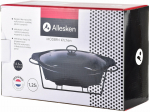 Marmiit Allesken Modern Kitchen, 1250 ml, 27.5 cm x 18.9 cm x 6.6 cm, must v., kivimass