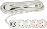 Pikendusjuhe Sthor, 72355, 3 x 1,5 mm&sup2;, 5 m, IP20, 4 pesa, l&uuml;litiga