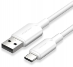 Juhe Vention CTQWF, USB Type C/USB Type A, 100 cm, valge v., 60 W