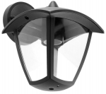 &Otilde;ue seinavalgusti GTV Marina AD, 20W, E27, IP54, must v., 16.7 cm x 20.9 cm