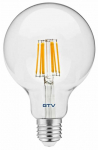 Lambipirn GTV Filament LED, G95, 3000 &deg;K, E27, 8 W, 880 lm