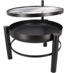 L&otilde;kkealus Esschert Design Fancy Flames With BBQ Grid, 66 cm x 78 cm x 69 cm