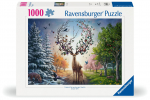 Pusle Ravensburger Magical Deer, 50 cm x 70 cm, 1000 tk, mitmev&auml;rviline