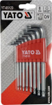 Kuuskantv&otilde;tmete komplekt Yato T9-T40 YT-05123, kuusnurkne, 8 tk
