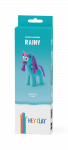 Plastiliini komplekt Hey Clay Unicorn Rainy, sinine v./violetne v.