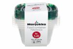 Toiduainekarbi komplekt Marjukka, 1.2 l, 18 cm x 16 cm, l&auml;bipaistev v./mitmev&auml;rviline, 5 tk