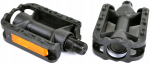 Pedaal Profex B-18 Pedals 10435495, plastik/metall, must v./oranž v., 2 tk