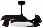 Kahjustatud pakendiga toode. Laeventilaator koos lambiga CristalRecord Batan Smart 85-033-36-008, 35 W, 1 tk