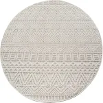 Vaip sise Helix 2202, kreemjasvalge, 80 cm x 80 cm