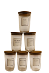 V&uuml;rtsipurkide komplekt Hermia F10000192, l&auml;bipaistev v., 400 ml, 6 cmx6 cm