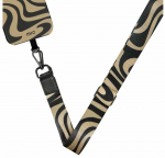 Telefonirihm Mio Lanyard Swirl, must v./pruunikas v., Universaalne