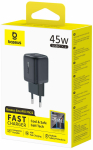 Telefoni laadija Baseus EnerFill FN22, USB Type C, must v., 45 W