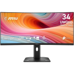 Monitor MSI PRO MP341CQPHGN E12, VA, 120 Hz, UWQHD, 34"