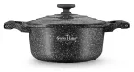 Kastrul Swiss Haus Lausanne SH-MC20B, &Oslash;20 cm, 2.6 l, must v.