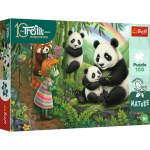 Pusle Trefl Inspired By Nature Panda 16595, 27.5 cm x 41 cm, 100 tk, mitmev&auml;rviline