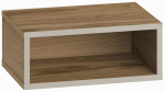 &Ouml;&ouml;kapp Kalune Design Brik, liivakarva pruun v./oud oak v., 18 cm x 45 cm x 30 cm