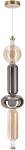 Valgusti lagi Candellux Lighting Kelly 31-54555, LED, 2700 &deg;K, 1 x 9.5 W, hall v./merevaigu-kollane v. / kuldne v.