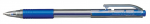 Pastakas Luxor 1242, l&auml;bipaistev v./sinine v., 0.8 mm
