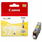 Tindiprinteri kassett Canon CLI-521Y, kollane v.