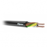Kummikaabel Elpar H05RR-F, Eca, 3 x 0.75 mm&sup2;, 100 m