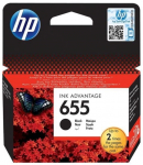 Tindiprinteri kassett HP 655, must v., 14 ml