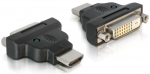 Adapter Delock HDMI to DVI-D Dual Link HDMI male, DVI-25-pin female