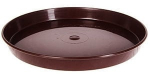 Alus Form Plastic, plastik, &Oslash; 28 cm, pruun v.